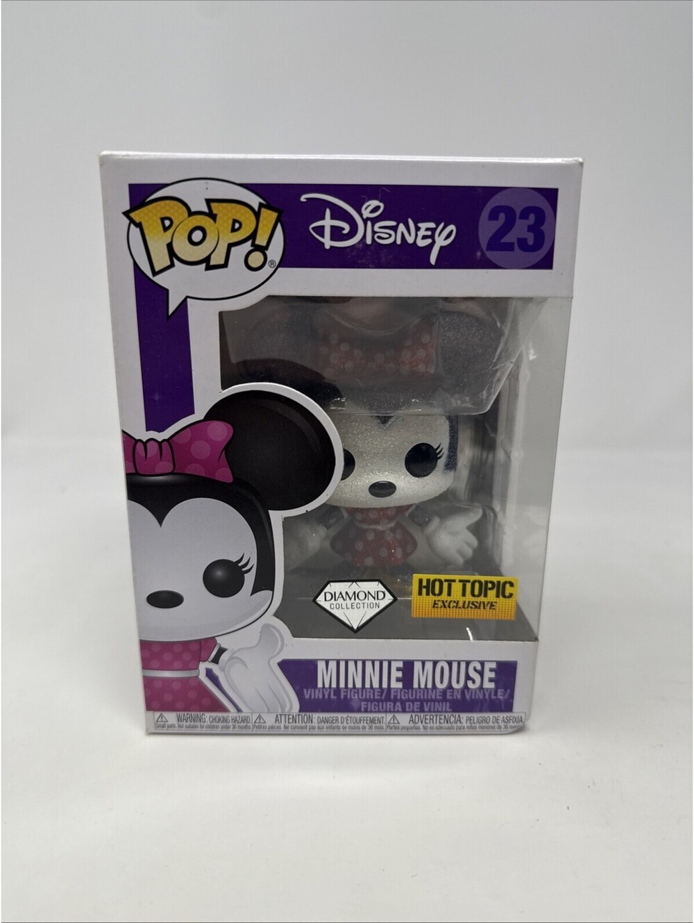 Funko Pop! Disney Minnie Mouse Diamond Hot Topic #23